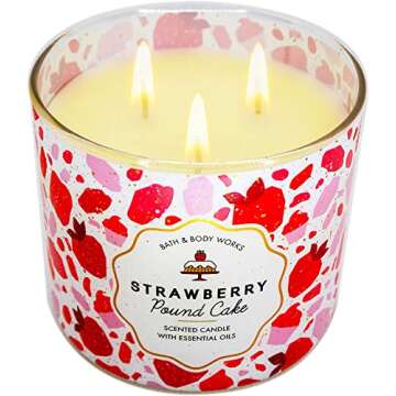 Bath and Body Works, White Barn 3-Wick Candle w/Essential Oils - 14.5 oz - 2021 Fresh Spring Scents!...
