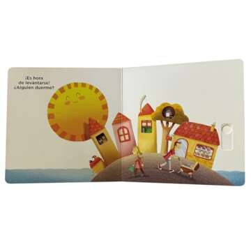 Buenos días (Día y noche) - Bilingual Book for Kids