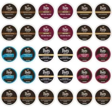 Peet's 30-Count K-Cup Coffee Pod Sampler - Bold Flavors