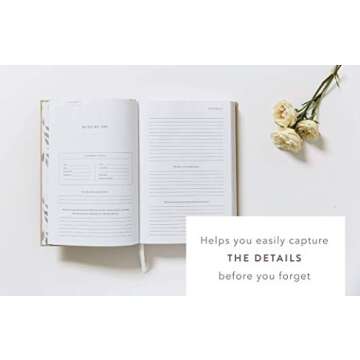 Promptly Journals Couples Love Story Guided Memory Journal