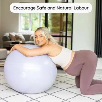 BABYGO® Birthing Ball for Pregnancy & Labor, 5X Stronger