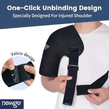 NEWGO Shoulder Ice Pack for Pain Relief and Recovery