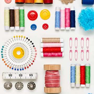 Mini Pink Safety Pins for Sewing and Crafting Projects