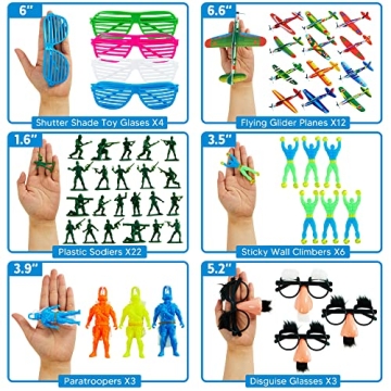 JOYIN 120 PCS Treasure Box Toys for Every Celebration