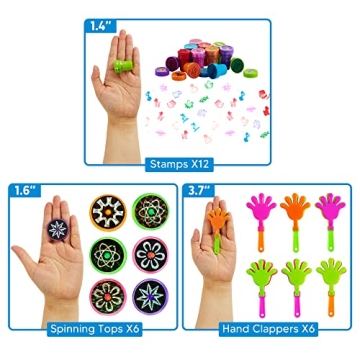 JOYIN 120 PCS Treasure Box Toys for Every Celebration