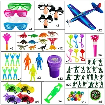 JOYIN 120 PCS Treasure Box Toys for Every Celebration