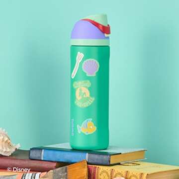 Owala Disney Princess FreeSip Water Bottle - 24 oz, BPA-Free