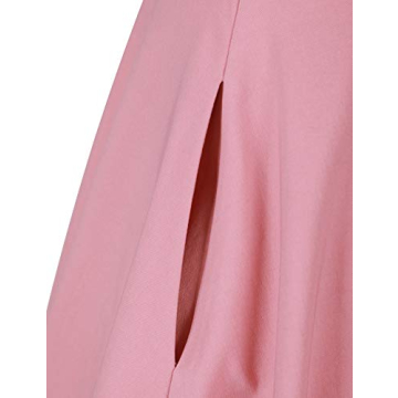 GownTown 1950s Vintage Dress with Pockets for Women