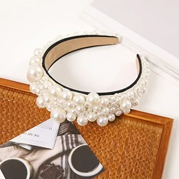 Elegant Pearl Headband for Weddings and Casual Outfits