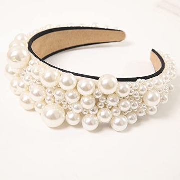 Elegant Pearl Headband for Weddings and Casual Outfits