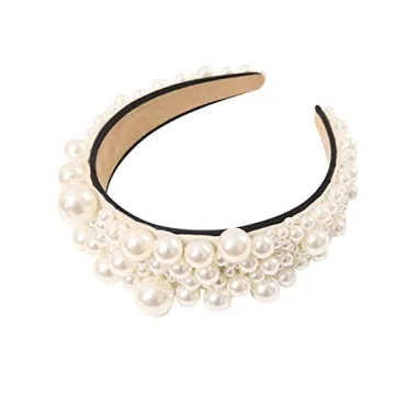 Elegant Pearl Headband for Weddings and Casual Outfits