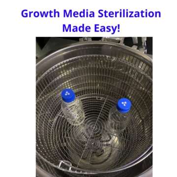 SH Scientific Smart 150L Vertical Autoclave. Glassware, Mushroom Grain and Culture Media Sterilization. Quicker Cycle. Advanced Pressure Gauge Display (PSI). 20psi at 121℃. 3 Year Warranty. 220V