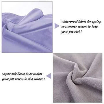 HOMEYA Small Animal Hanging Hammock for Cozy Fun