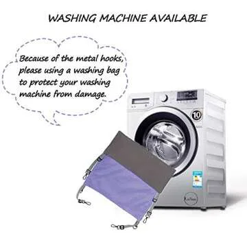 HOMEYA Small Animal Hanging Hammock for Cozy Fun