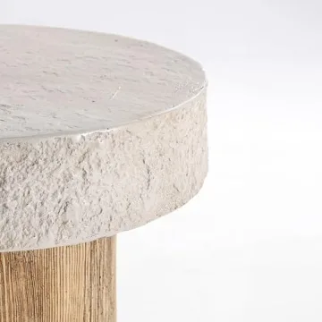 Stylish SUNBURY Outdoor Concrete Coffee Table - Perfect for Patios