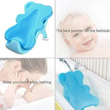 HALLO Soft Infant Bath Sponge Ideal for Newborns Comfort