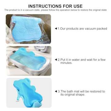 HALLO Soft Infant Bath Sponge Ideal for Newborns Comfort
