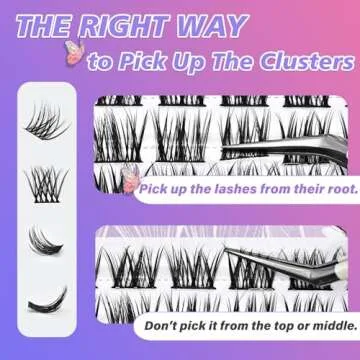 Fluffly Lash Clusters for Natural-Looking Volume