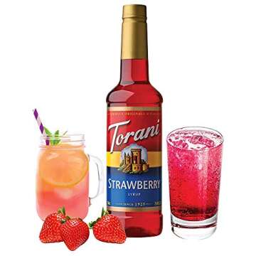 Torani Syrup, Strawberry, 25.4 Ounce (Pack of 1)