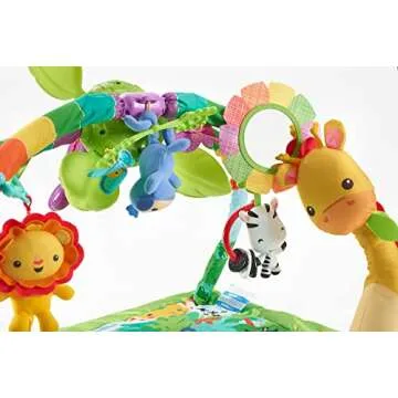Fisher-Price Rainforest Gym with Fun Activities for Babies