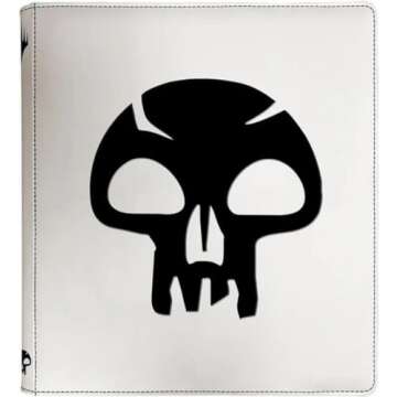 Ultra Pro - Mana 8 12-Pocket Zip PRO-Binder - Swamp for Magic: The Gathering, Holds & Protects 480 S...