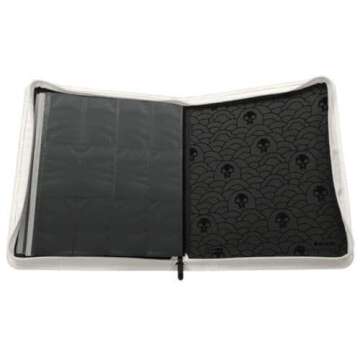 Ultra Pro - Mana 8 12-Pocket Zip PRO-Binder - Swamp for Magic: The Gathering, Holds & Protects 480 Standard Sized Cards, Collector's Edition Durable Trading Secure Side-Loading Pocket Binder