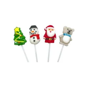 Christmas Lollipops for Festive Celebrations - 24 Pack