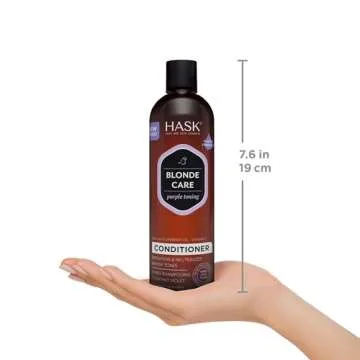Vegan HASK Blonde Care Shampoo & Conditioner Set 1-1