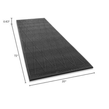 Therm-a-Rest RidgeRest Classic Camping and Backpacking Sleeping Pad, Charcoal