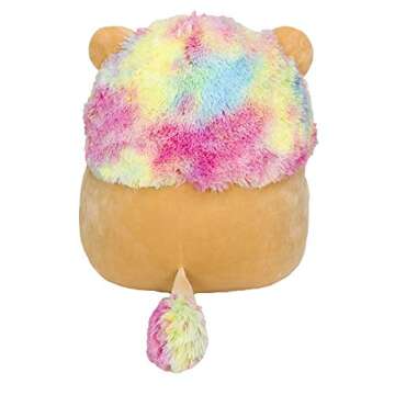 Squishmallows Official Kellytoy Plush 8" Leonard The Rainbow Mane Lion - Ultrasoft Stuffed Animal Plush Toy