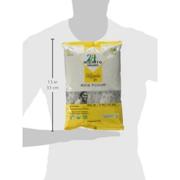 24 Mantra Organic Rice Flour 4 lb Pack for Healthy Baking