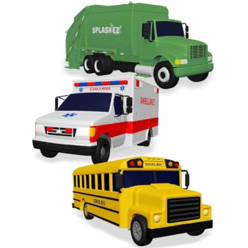 SplashEZ Mold Free Bath Toys for Babies & Toddlers, Safe Non-Squirting, Great for Bathtub and Beach ...