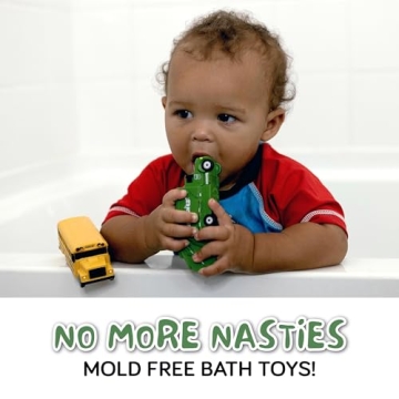 SplashEZ Mold Free Bath Toys for Endless Fun at 0-4 Years