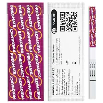 Pregmate 100 Pregnancy Test Strips - Early Detection & Reliable