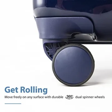 Stylish Coolife Expandable Luggage Set: Durable & Chic