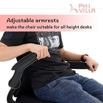 Ergonomic PHI VILLA Office Desk Chairs - Comfort & Support