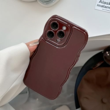 FABSPARK Silicone iPhone 15 Pro Max Case - Wine Red