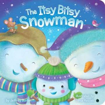 The Itsy Bitsy Snowman Holiday Children's Book