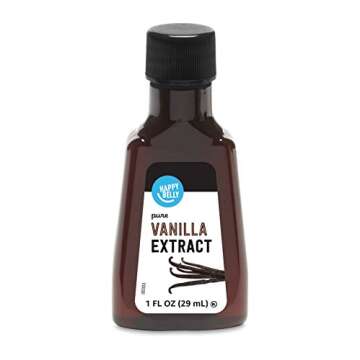 Happy Belly Pure Vanilla Extract, 1 Fl oz - Authentic Flavor
