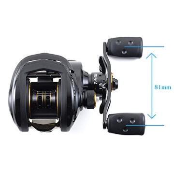 Abu Garcia Pro Max Low Profile Baitcasting Fishing Reel