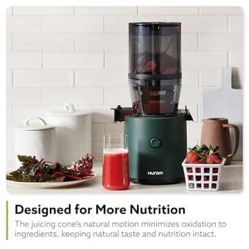 Hurom H320 Slow Juicer | High Yield & Easy to Clean