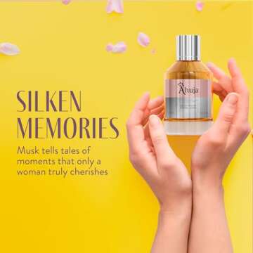 AHUJA Blossomy Eau De Parfum 3.4oz for Women, Floral Notes of Natural Tuberose and Jasmine-Best Alternative to Gucci Flora Gorgeous Gardenia.