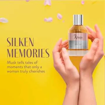 AHUJA Blossomy Eau De Parfum 3.4oz for Women, Floral Notes of Natural Tuberose and Jasmine-Best Alternative to Gucci Flora Gorgeous Gardenia.