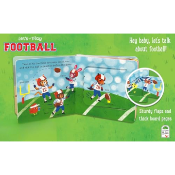 Let's Play Football! A Fun Lift-a-Flap Book for Toddlers