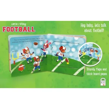 Let's Play Football! A Fun Lift-a-Flap Book for Toddlers