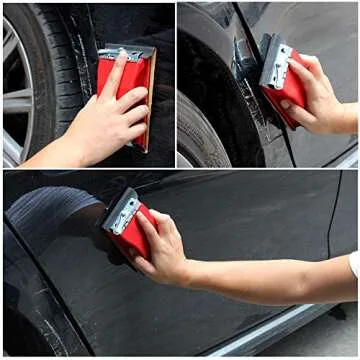 WELLGO Sanding Block + 42 Sandpapers for Wood & Metal