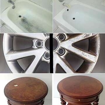 WELLGO Sanding Block + 42 Sandpapers for Wood & Metal