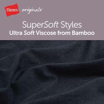 Hanes Supersoft Crop Tank & Lounge Pants Loungewear Set