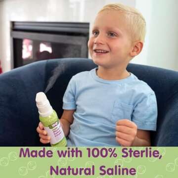 Boogie Micro-Mist Saline Inhaler Refill for Kids
