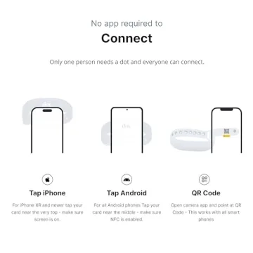 dot.Profile Digital Business Card Wristband for Networking